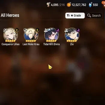 Epic Seven Accounts High-End Global|UnVerif|NewEra|7 ML(Harsetti,LQ Charlotte,E Ilynav Etc