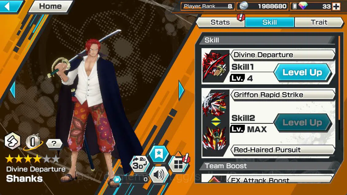 One Piece Bounty Rush Accounts Others GLOBAL | EX3| DD shanks, St ethanbaron, FR shanks, more detail check SS OPBR253B 3