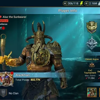 Raid: Shadow Legends Accounts Mid-Game Lv.48 Power 802,77K|1