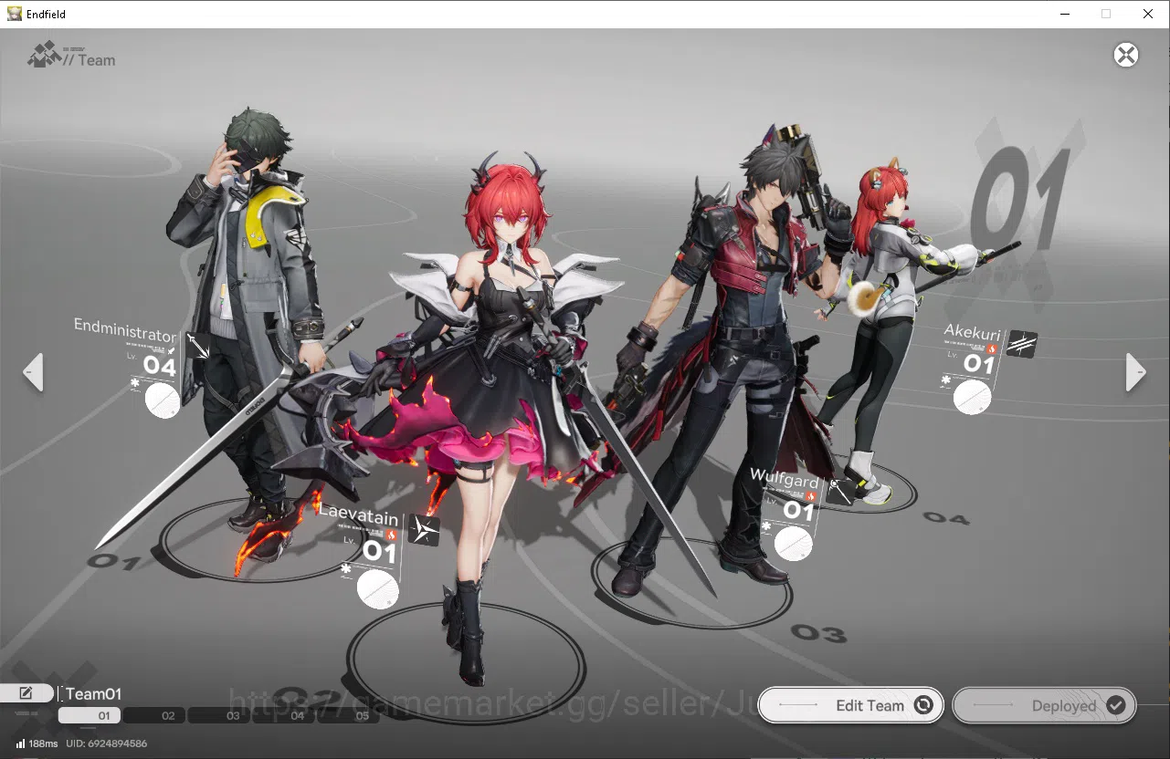 Arknights: Endfield Accounts NA/EU Lv2|Day 2 Login|1860 Arsenal|1 Meta SSR (Lae image 2