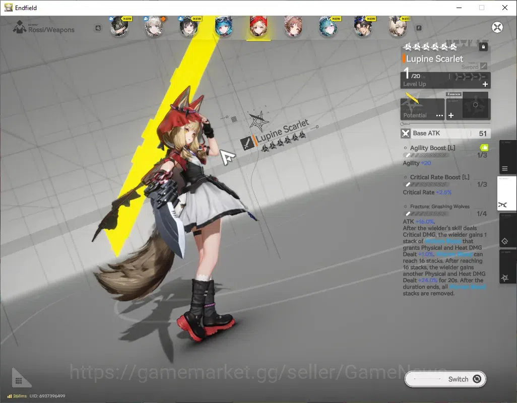 Arknights: Endfield Accounts NA/EU|Starter with Selector OP|Lv 2|3 SSR(1Limit)+ image 3