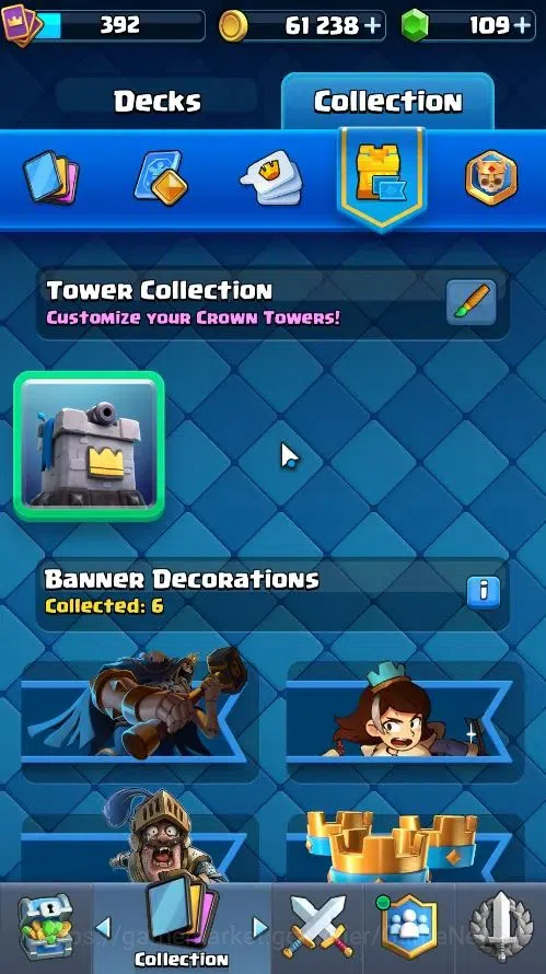 Clash Royale Accounts Lv 392|KTL 9|Trophy 3025|Card 50/121|Limited Skin| image 11