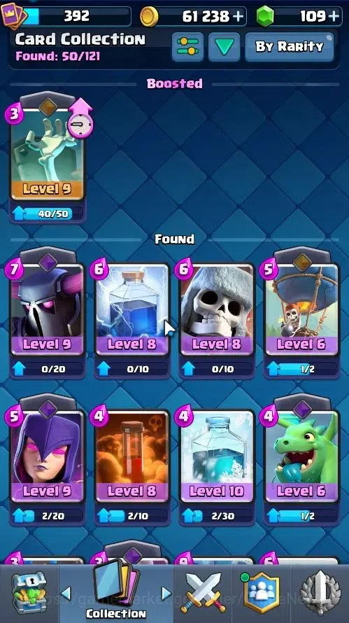 Clash Royale Accounts Lv 392|KTL 9|Trophy 3025|Card 50/121|Limited Skin| image 14