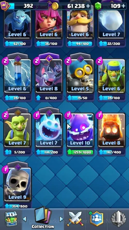Clash Royale Accounts Lv 392|KTL 9|Trophy 3025|Card 50/121|Limited Skin| image 17