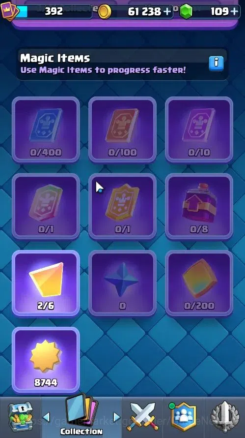 Clash Royale Accounts Lv 392|KTL 9|Trophy 3025|Card 50/121|Limited Skin| image 9
