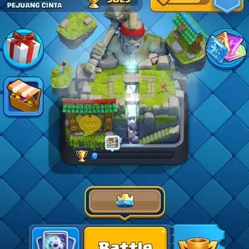 Clash Royale High-End Lv 392|KTL 9|Trophy 3025|Card 50/121|Limited Skin| image 1