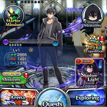 Grand Summoners Accounts End-Game Global|Rank 63|10 Ascend 7 TW|(Igris,Cha Hae-In,Simon E)+TW S Miyu,Chloe,HS Priscilla,V