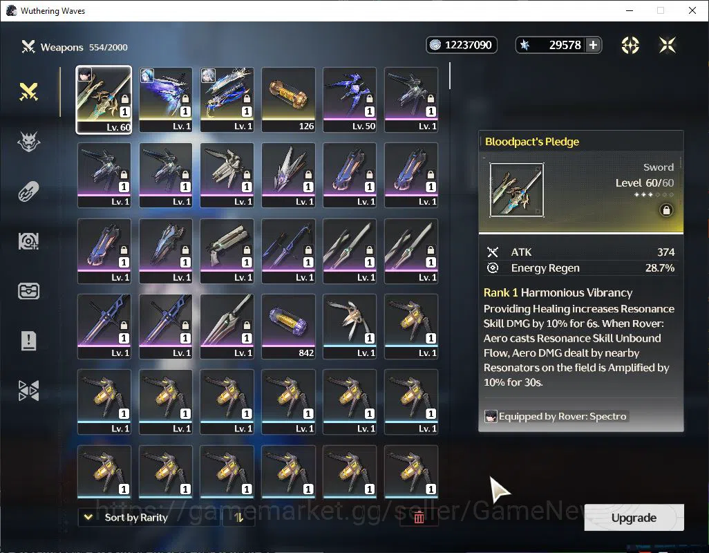 Wuthering Waves Accounts NA|UL 46|29k Astrite+79 Lustrous+2 Radiant|2 Limit image 5