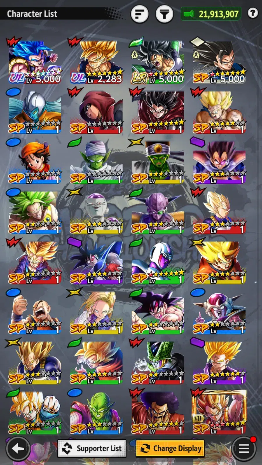 Dragon Ball Legends Accounts Android|Lvl 160|21.9M Total Power|1 LR|2 UL|LR Bro image 10