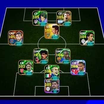 eFootball Accounts Legends & Iconic Players Android| Pw 3224|275 coin| Epic RIJKAARD 107|Epic yaya toure 106| Bigtime