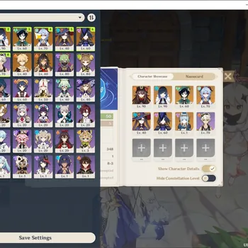 Genshin Impact Accounts Mid Game ASIA|AR 50|6 Limited + 5 (*5 Weapon)|(Innefa C1,Yelan,Hu Tao,Ganyu,Venti,Clorinde)|MC