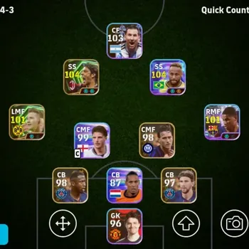 eFootball Accounts Legends & Iconic Players Android|PW3023|Epic MarcoReus RuiCosta,Showtime MarcusRashford LionelMessi