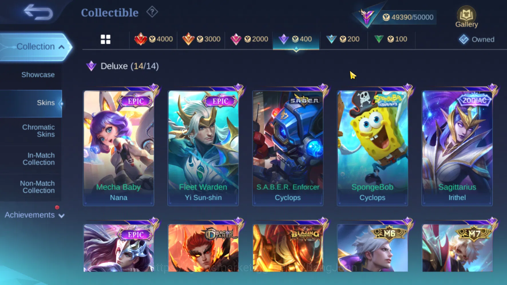 Mobile Legends: Bang Bang Accounts Hero 60 | Skin 180 | Emblem All Max | AllStar Hana image 5