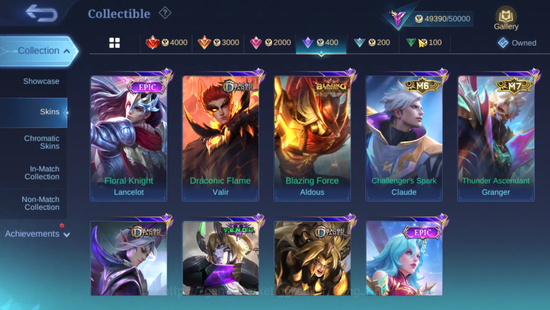 Mobile Legends: Bang Bang Accounts Hero 60 | Skin 180 | Emblem All Max | AllStar Hana image 6