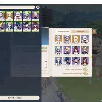 Genshin Impact Accounts Others Asia|AR 25|1 Limited (Odette) + 1 Standard (Mizuki) StellarSwirl |Low AQ & Map |All