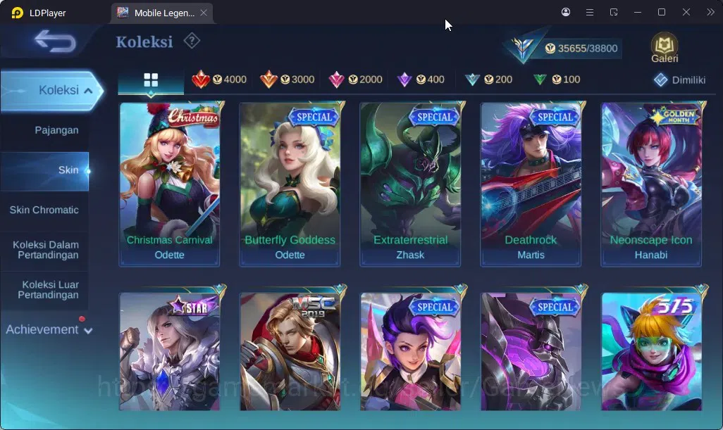 Mobile Legends: Bang Bang Accounts Hero 111|Skin 180|High Immo 106|Kungfu Panda Ling, image 12
