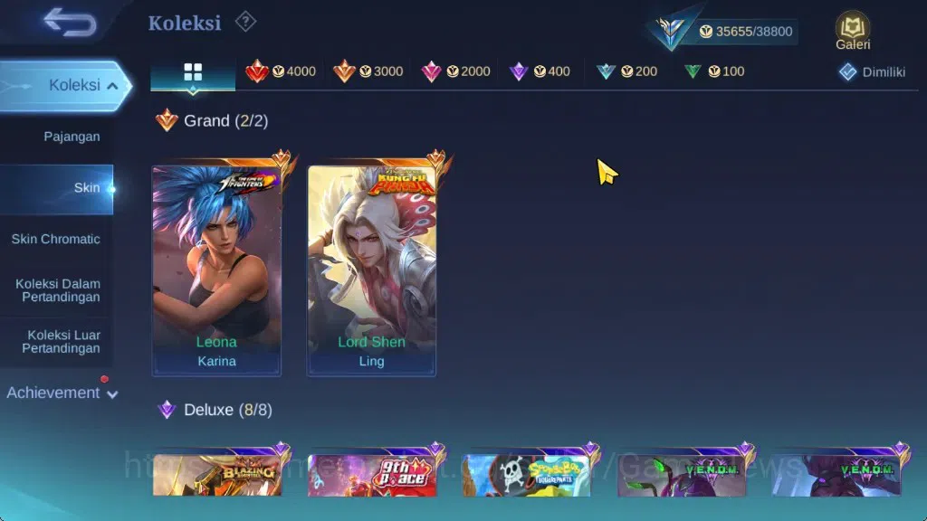 Mobile Legends: Bang Bang Accounts Hero 111|Skin 180|High Immo 106|Kungfu Panda Ling, image 6