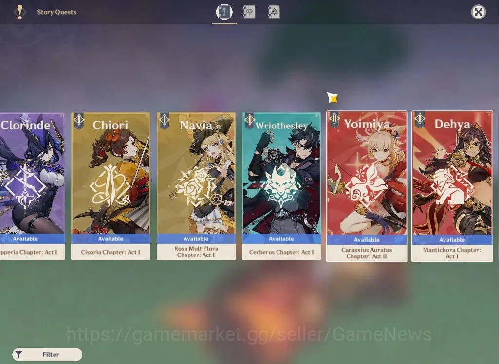 Genshin Impact Accounts ASIA|AR 57|10 Limited +6(*5Wep)|(Neuvilette,Zhongl image 15