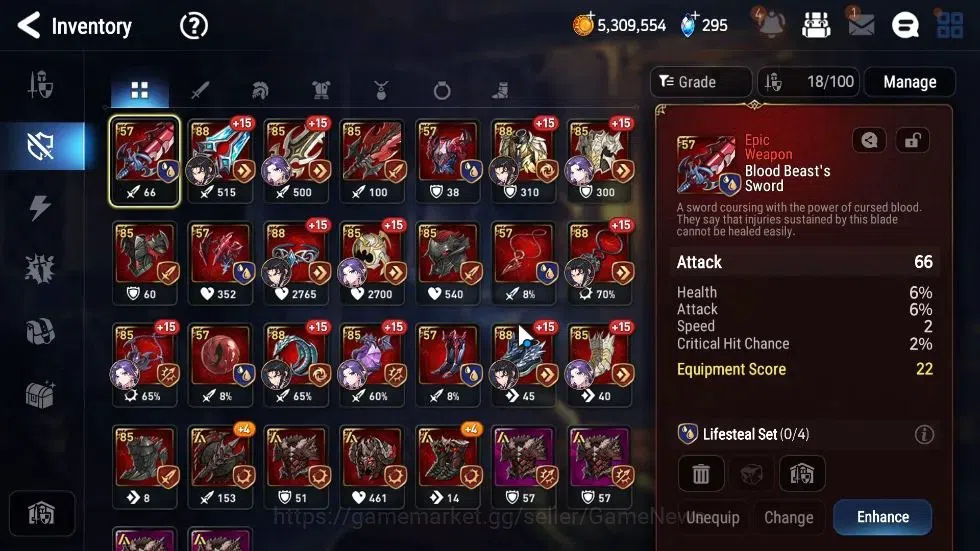 Epic Seven Accounts GLOBAL Unverif|New Era|3 ML(BW ISeria,BM Haste,Abt image 13