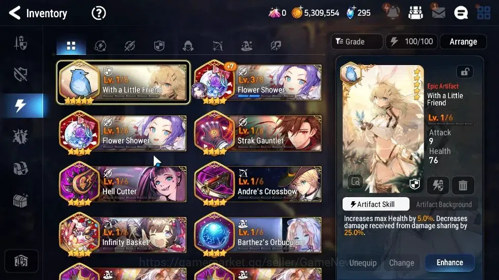 Epic Seven Accounts GLOBAL Unverif|New Era|3 ML(BW ISeria,BM Haste,Abt image 14