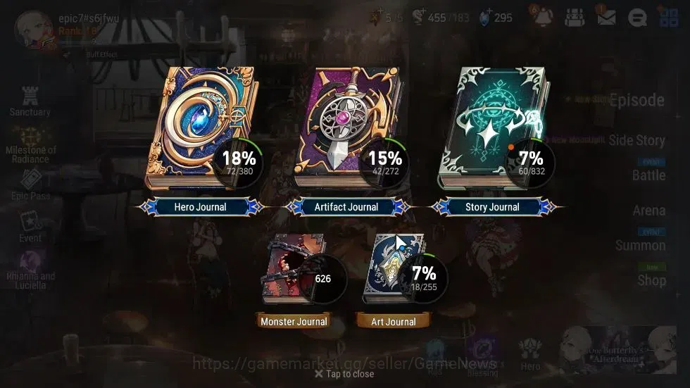 Epic Seven Accounts GLOBAL Unverif|New Era|3 ML(BW ISeria,BM Haste,Abt image 3