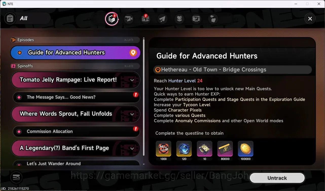 Neverness to Everness Accounts NA|Hunter Lv 17|5 S-Class [Lacrimosa+Sign,Hotori+P image 16