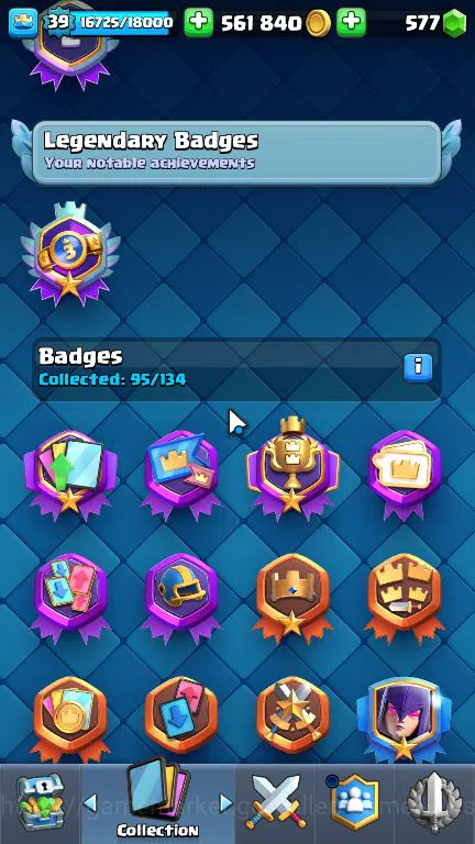 Clash Royale Accounts Starter Lv 39|Trophy 8156|KTL 13|Limited Skin|Total Card 121| 2 HERO,9 EVO,8 Camps 21 Legend 33 Epic 5