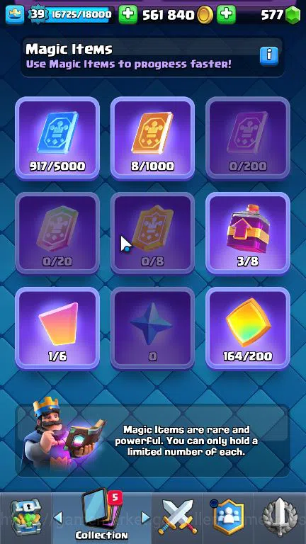Clash Royale Accounts Starter Lv 39|Trophy 8156|KTL 13|Limited Skin|Total Card 121| 2 HERO,9 EVO,8 Camps 21 Legend 33 Epic 8