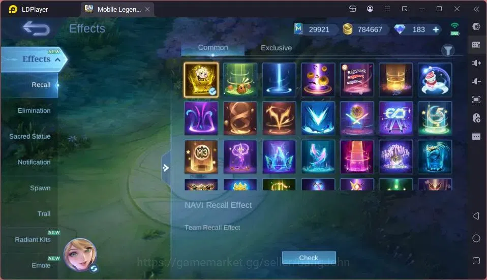 Mobile Legends: Bang Bang Accounts GLOBAL Hero 132 Skin 442|Mega Collector|3 Legend[A image 6