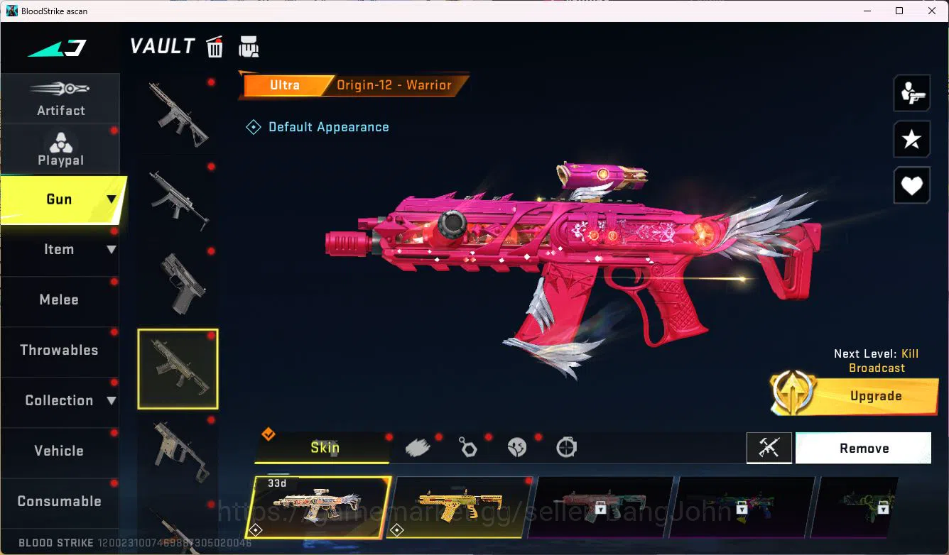 Blood Strike Accounts ASIA|COLLAB,KAR98K,|LIMIT=RPK|ULTRA=MP7,QBZ95,AUG, image 10