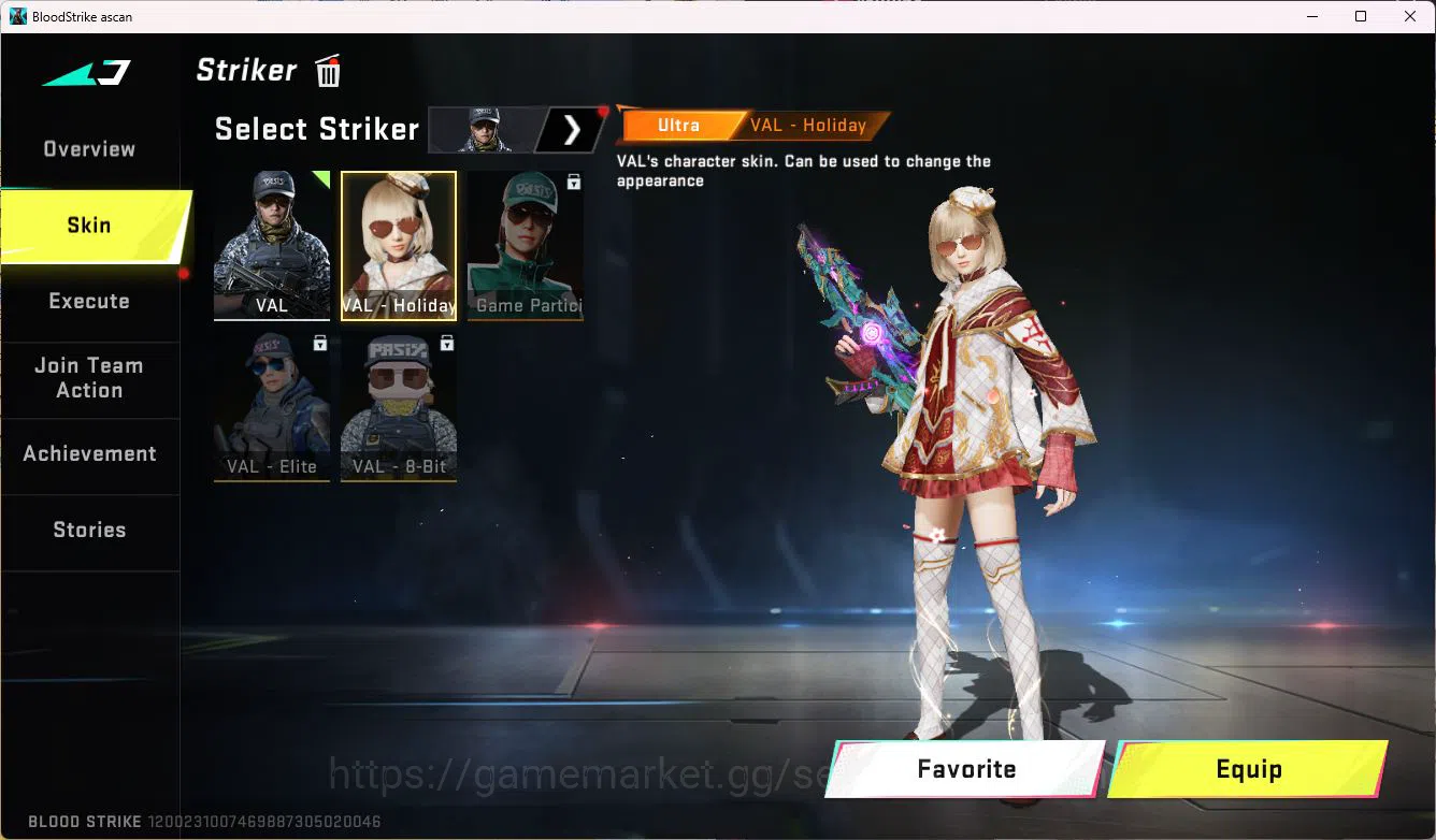Blood Strike Accounts ASIA|COLLAB,KAR98K,|LIMIT=RPK|ULTRA=MP7,QBZ95,AUG, image 14