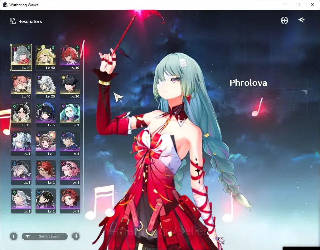 Wuthering Waves Accounts SEA |UL 20|Bonus HSR|3 Limited| (Phrolova)+Sign, C image 2