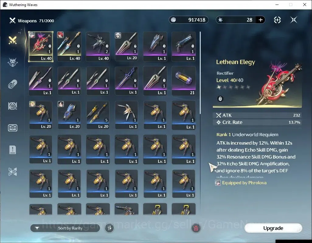 Wuthering Waves Accounts SEA |UL 20|Bonus HSR|3 Limited| (Phrolova)+Sign, C image 3