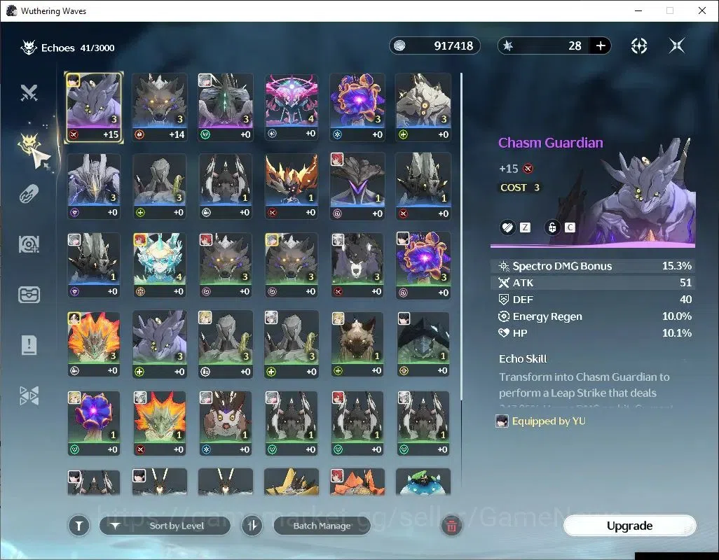 Wuthering Waves Accounts SEA |UL 20|Bonus HSR|3 Limited| (Phrolova)+Sign, C image 4