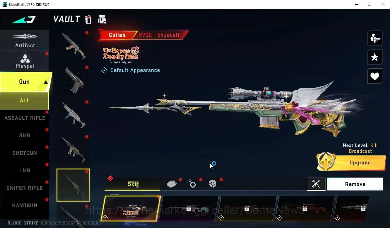 Blood Strike Accounts ASIA|ETERNAL DeAgle+Collab TR MCX,FN200,Takemichi, image 11
