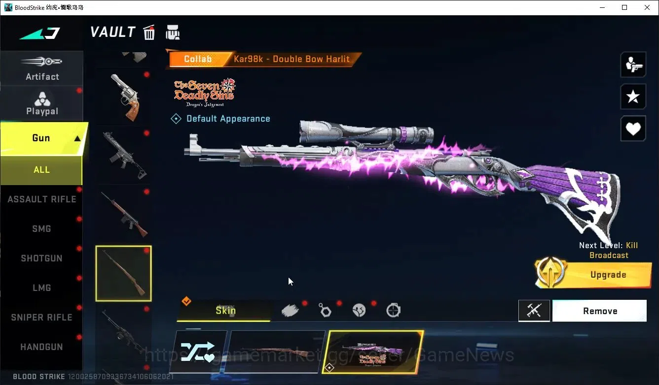 Blood Strike Accounts ASIA|ETERNAL DeAgle+Collab TR MCX,FN200,Takemichi, image 13
