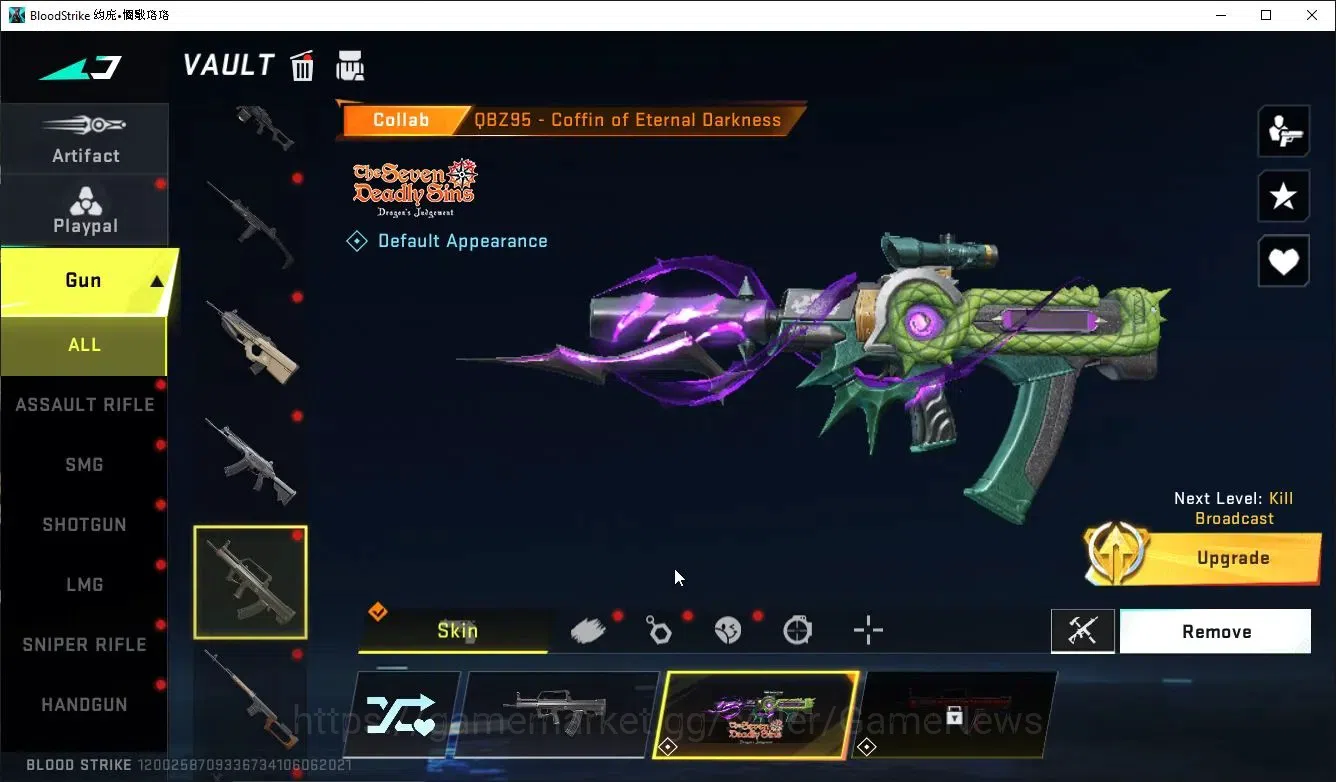 Blood Strike Accounts ASIA|ETERNAL DeAgle+Collab TR MCX,FN200,Takemichi, image 14