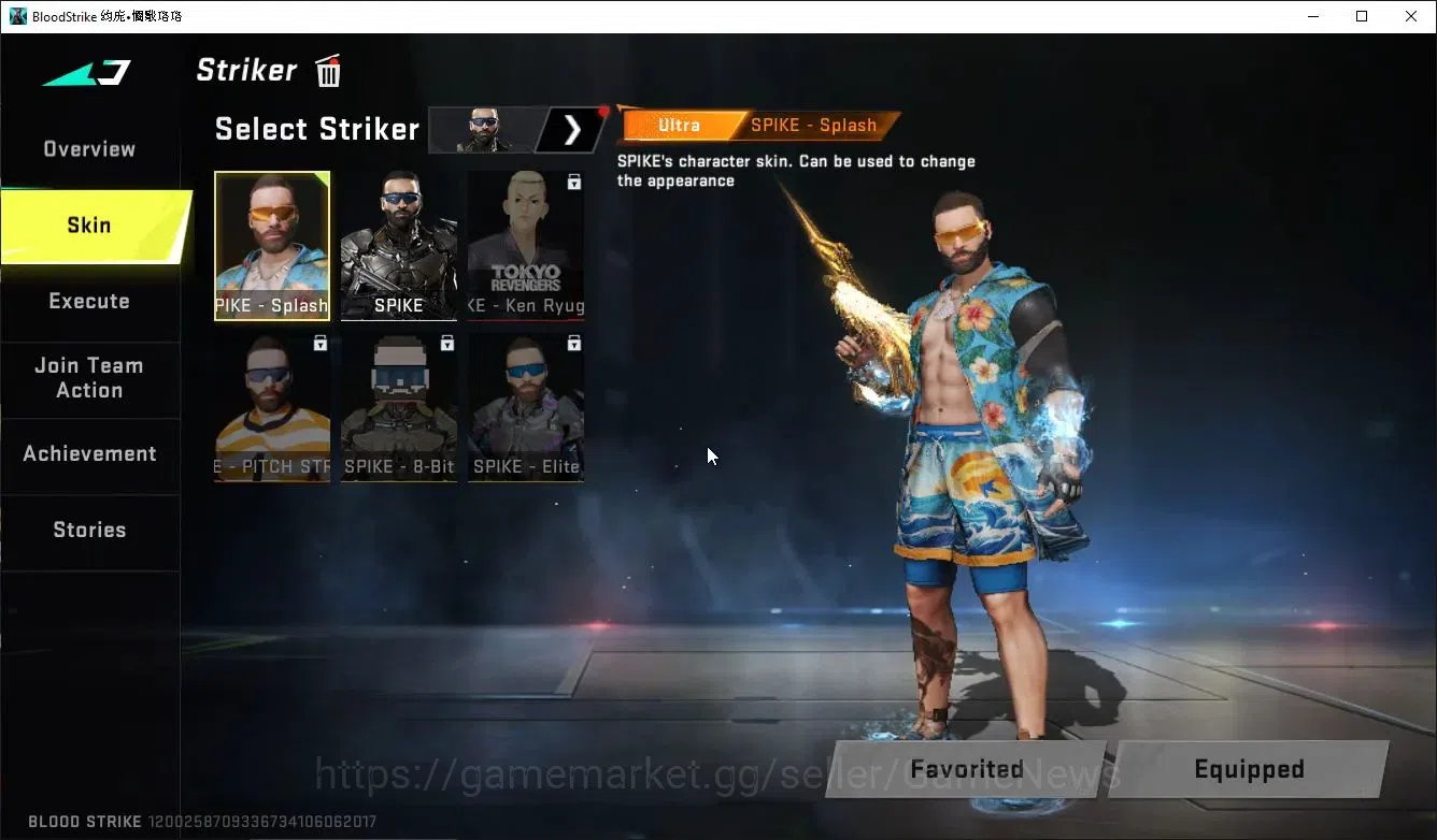 Blood Strike Accounts ASIA|ETERNAL DeAgle+Collab TR MCX,FN200,Takemichi, image 5