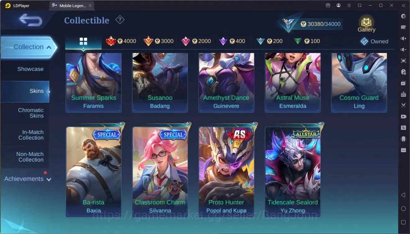 Mobile Legends: Bang Bang Accounts Global|Hero 105|Skin 170|Expert|Meowkin Julian,Sil image 17
