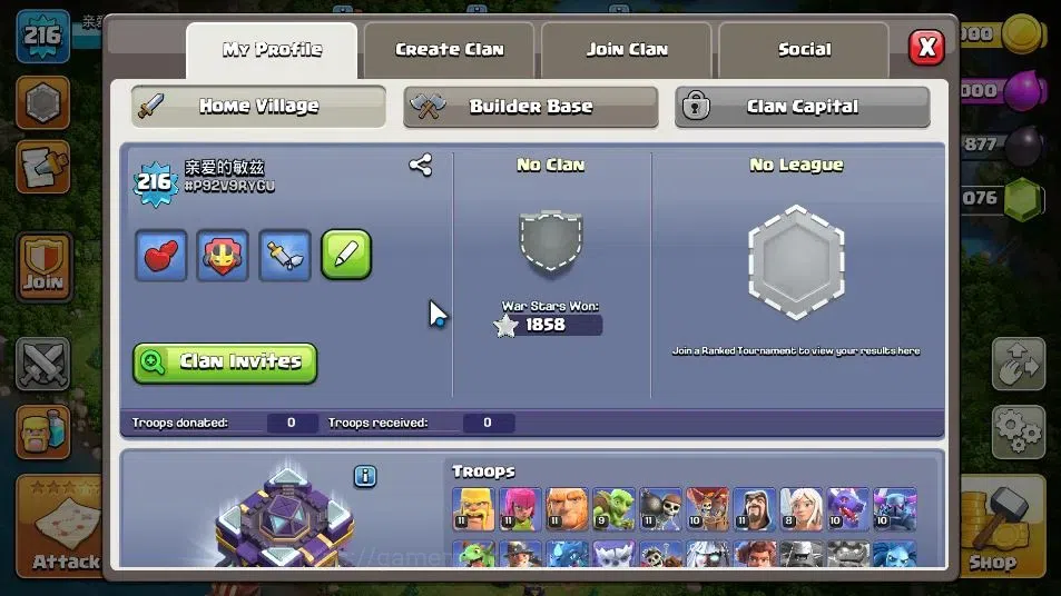 Clash of Clans Accounts LV 216|TH 15 MAX-BH 9|HH 9|Limited Skin|BK 81,AQ 9 image 2