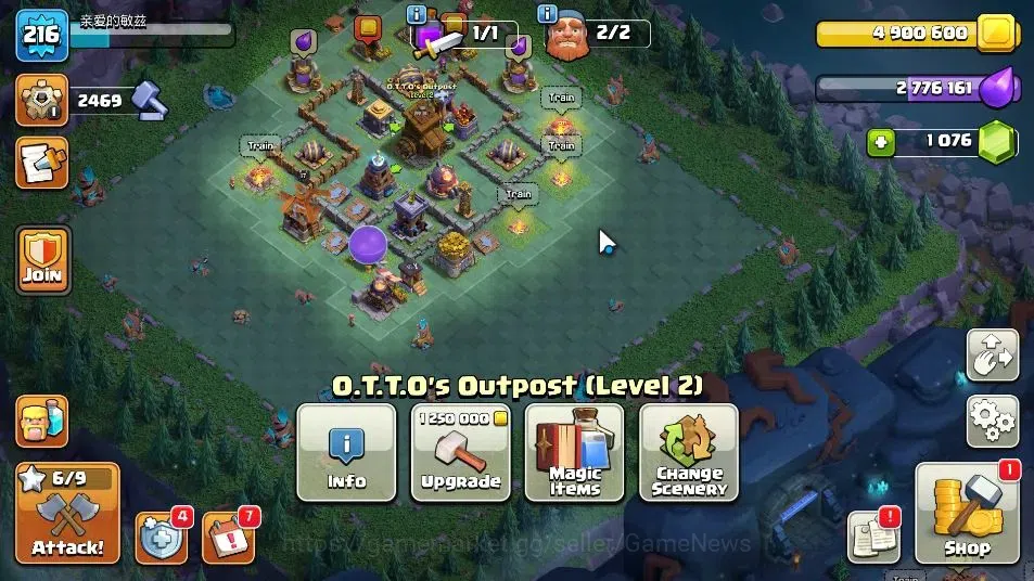 Clash of Clans Accounts LV 216|TH 15 MAX-BH 9|HH 9|Limited Skin|BK 81,AQ 9 image 7