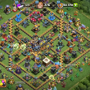 Clash of Clans Accounts Others |Tangga2|TH18-EXP 229||HERO 80•100•74•75•45•6