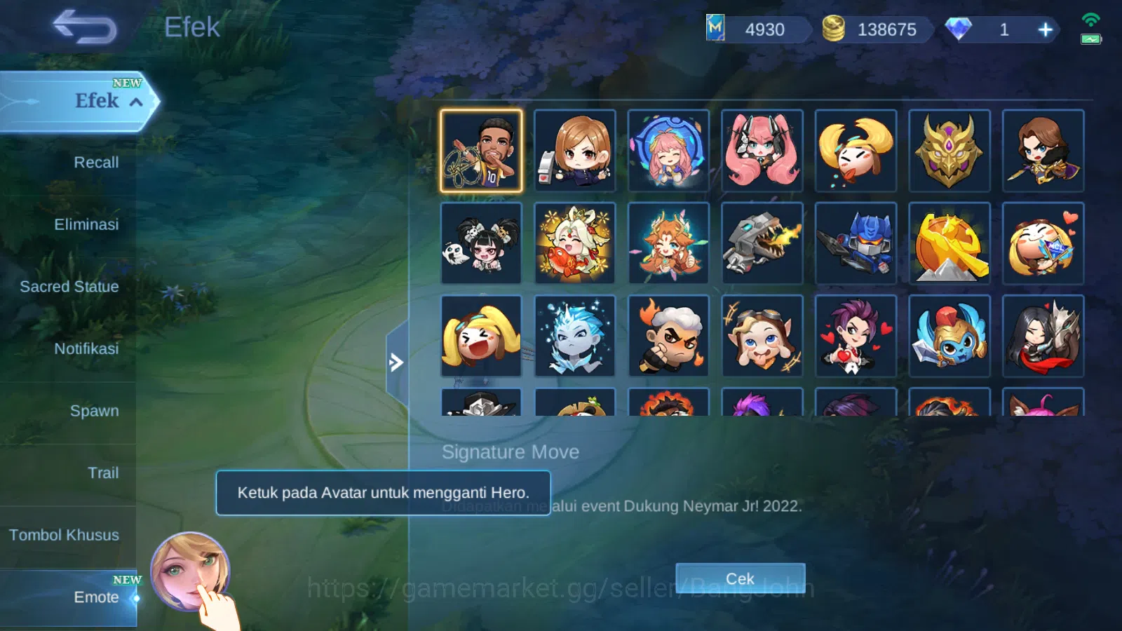 Mobile Legends: Bang Bang Accounts Others Hero 125 | Skin 235 | Legend Alucard | Prime Beatrix | Collector Pharsa | Clouds 17
