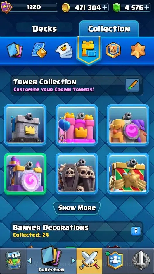 Clash Royale Accounts Mobile |KTL 15|121/121 Cards|3 Max L16 Cards|3 Her image 16