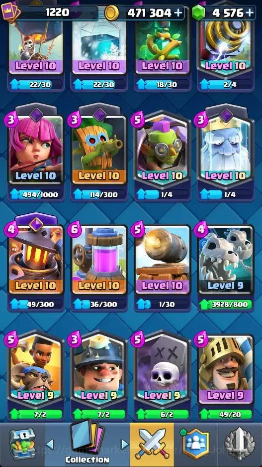 Clash Royale Accounts Mobile |KTL 15|121/121 Cards|3 Max L16 Cards|3 Her image 5