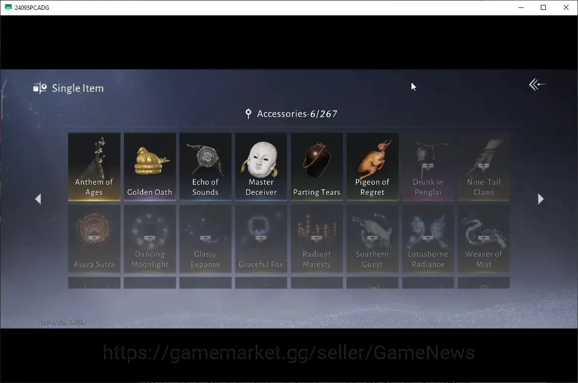 Where Winds Meet Accounts GLOBAL|Lv 5|GS 3682|1 Harmonic Core|Nameless Sword|Anthem of Ages,Face: Moonlit S,Golden 17