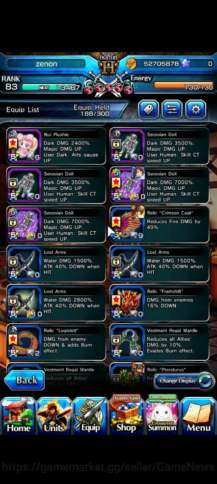 Grand Summoners Accounts Global|Rank 83|18 Ascend|S Miyu,AcceleratorTW,Momo image 12