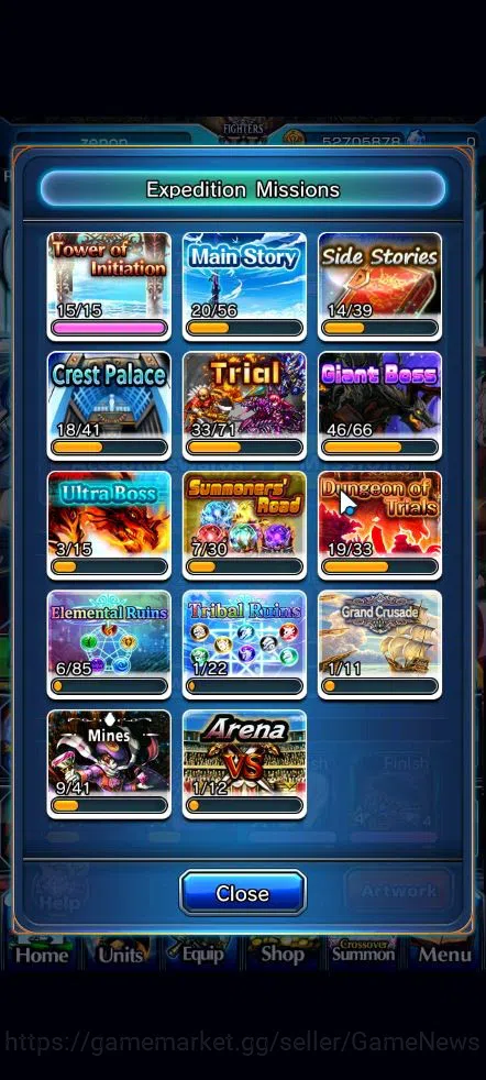 Grand Summoners Accounts Global|Rank 83|18 Ascend|S Miyu,AcceleratorTW,Momo image 16