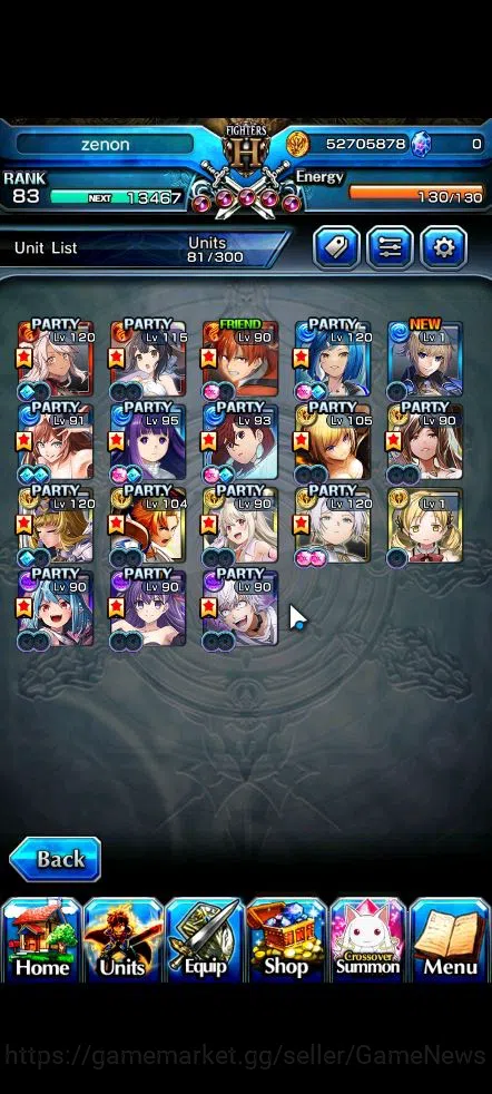 Grand Summoners Accounts Global|Rank 83|18 Ascend|S Miyu,AcceleratorTW,Momo image 4