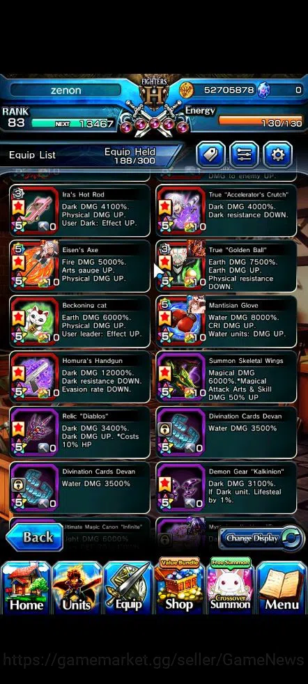 Grand Summoners Accounts Global|Rank 83|18 Ascend|S Miyu,AcceleratorTW,Momo image 9